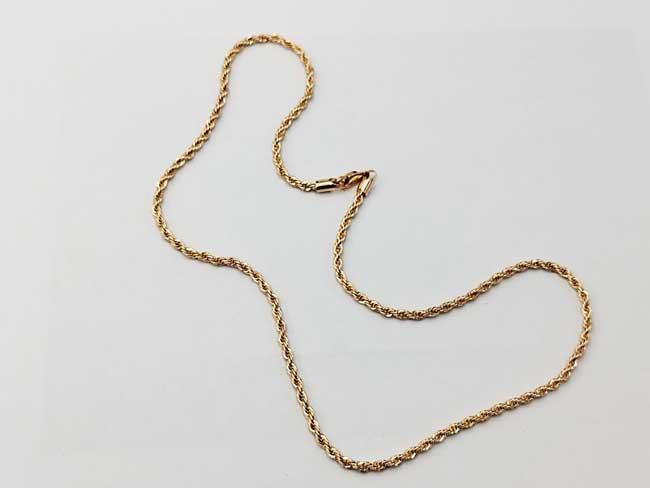 گردنبند طنابی ژوپینگ مردانه کد 2011